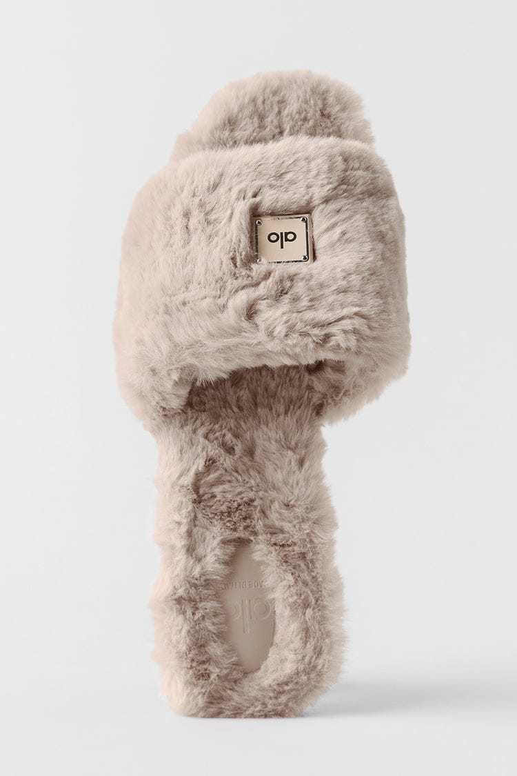 ALO Classico Faux Fur Sandal