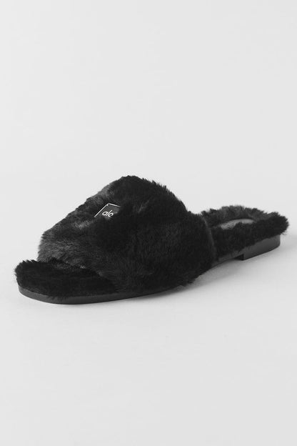 ALO Classico Faux Fur Sandal