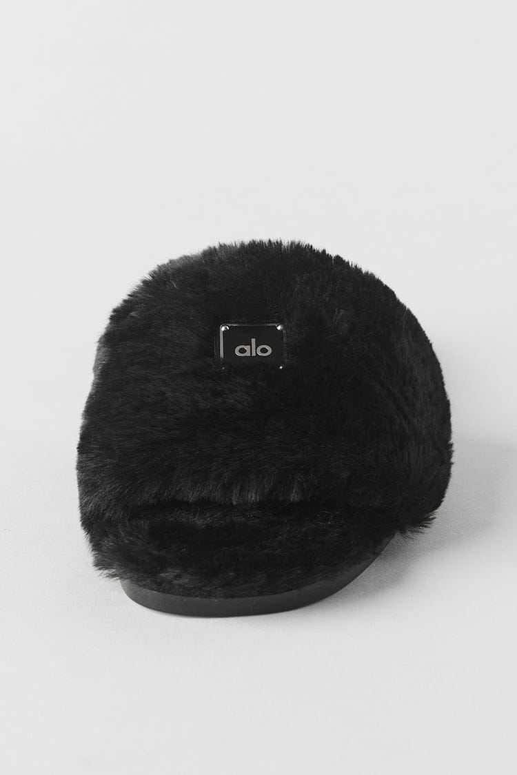 ALO Classico Faux Fur Sandal