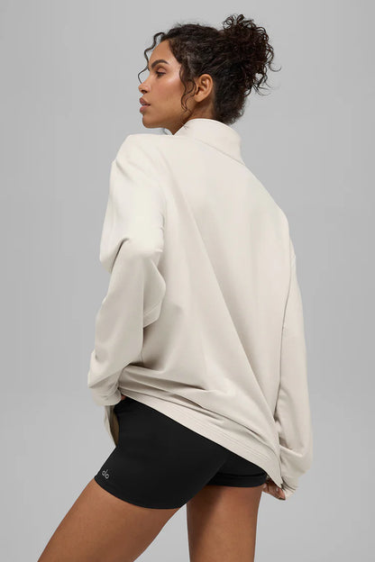 Double Take Long Sleeve 1/4 Zip