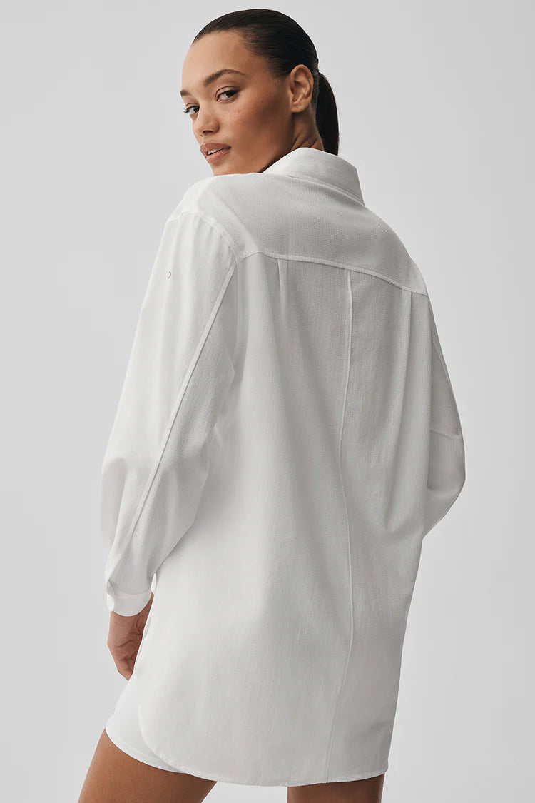 Dreamscape Button Down Long Sleeve