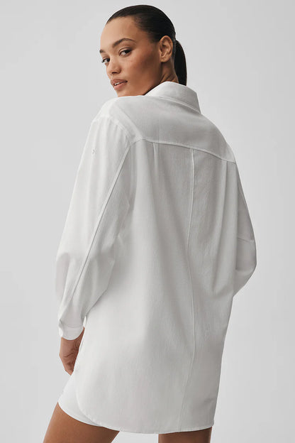 Dreamscape Button Down Long Sleeve