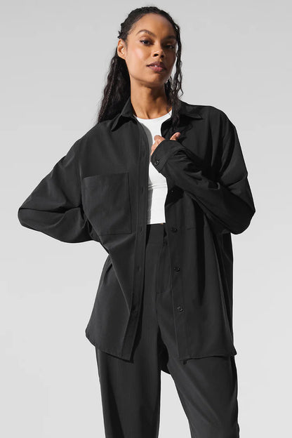 Dreamscape Button Down Long Sleeve