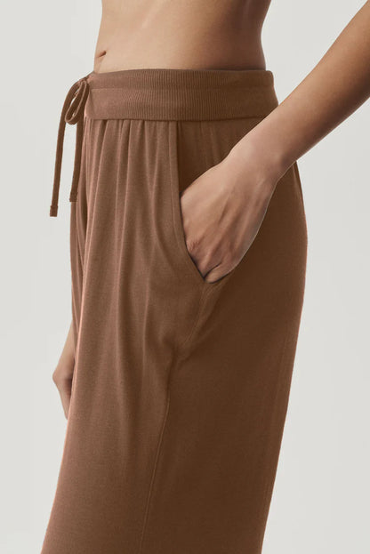Semi-Sheer Delicate Lounge Flare Pant
